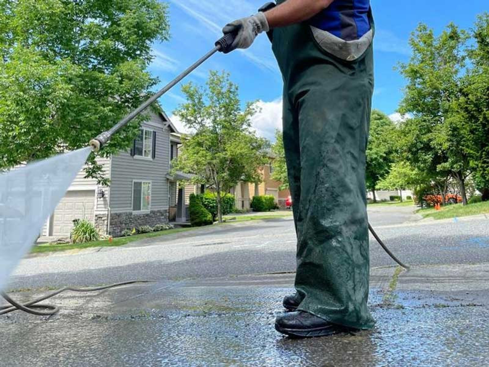 Surface Pressure Washing