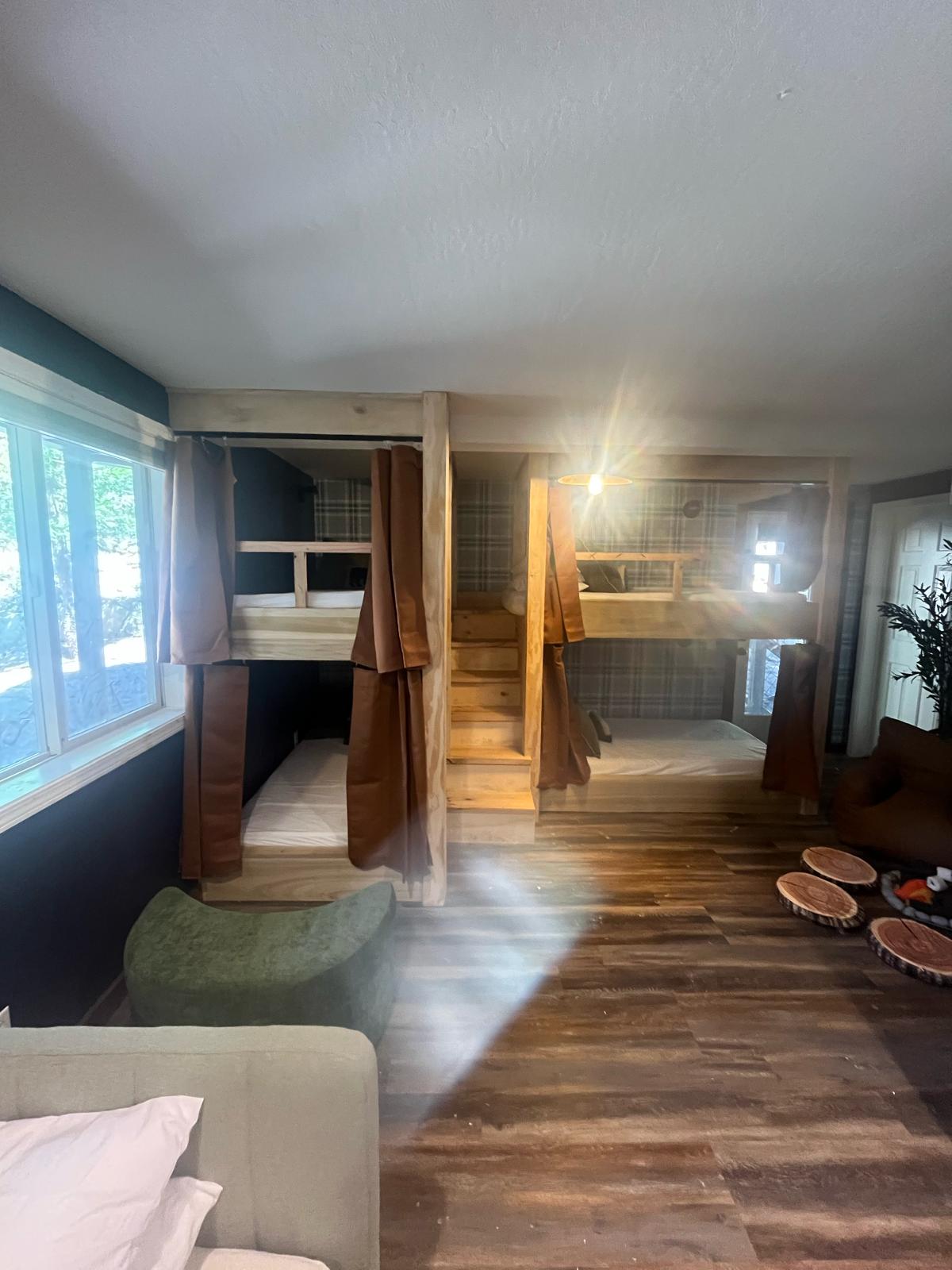 Custom bunk room detail
