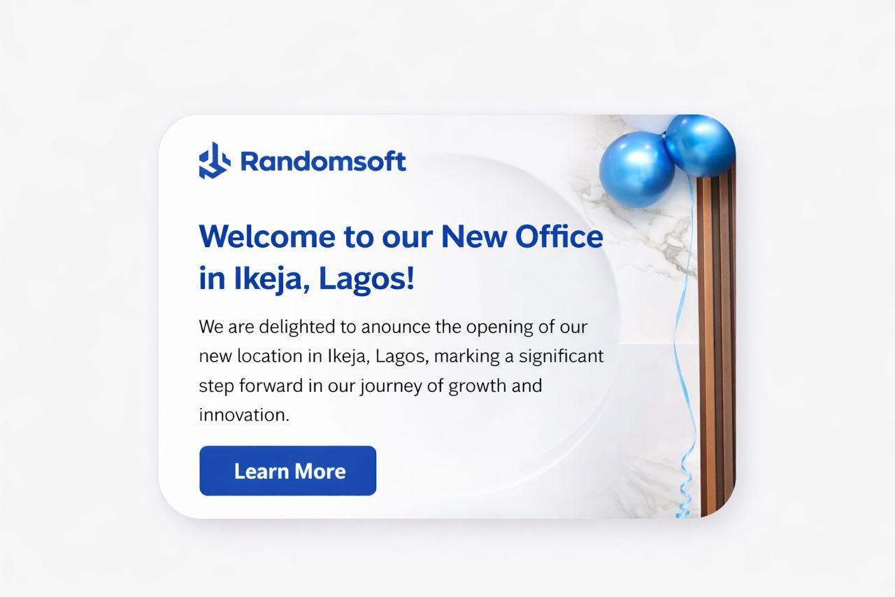 RANDOMSOFT LTD Opens New Office in Ikeja, Marking a Strategic Step Forward