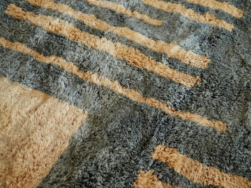 River rug detail. 