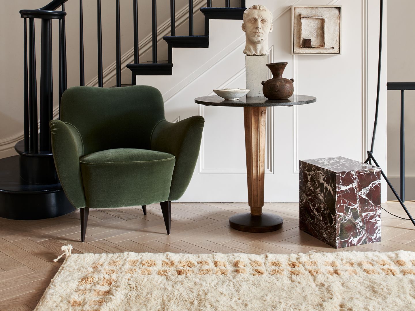 Periphery Natural Wool + Fawn - Beni Rugs