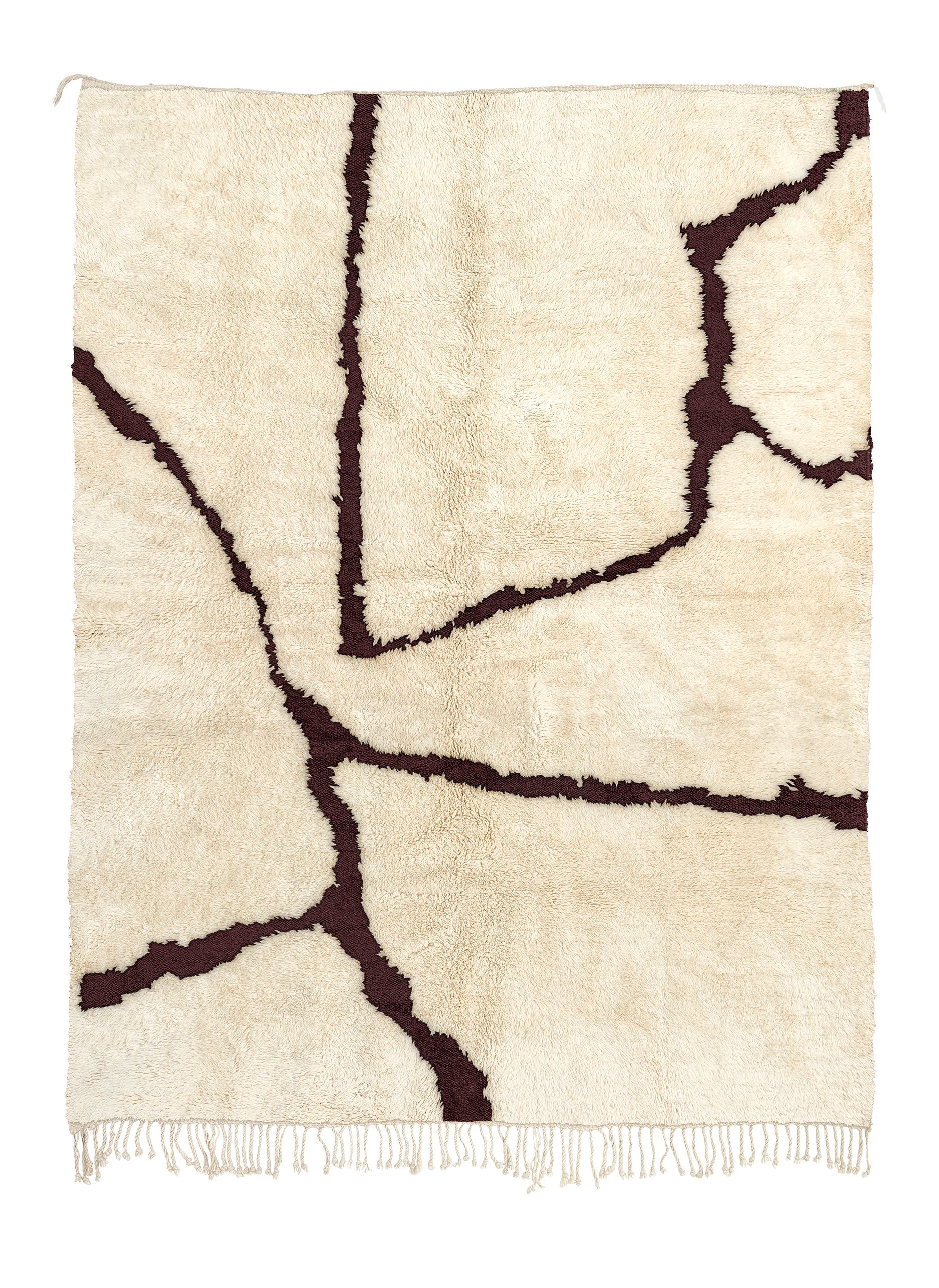Leopard Oat + Natural Wool - Beni Rugs