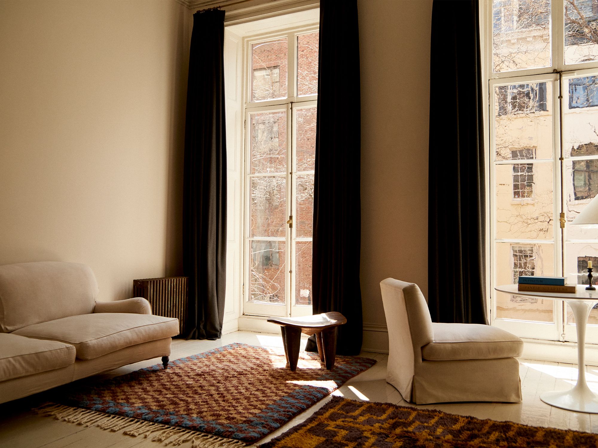 Tulu Pinecone + Amber - Beni Rugs