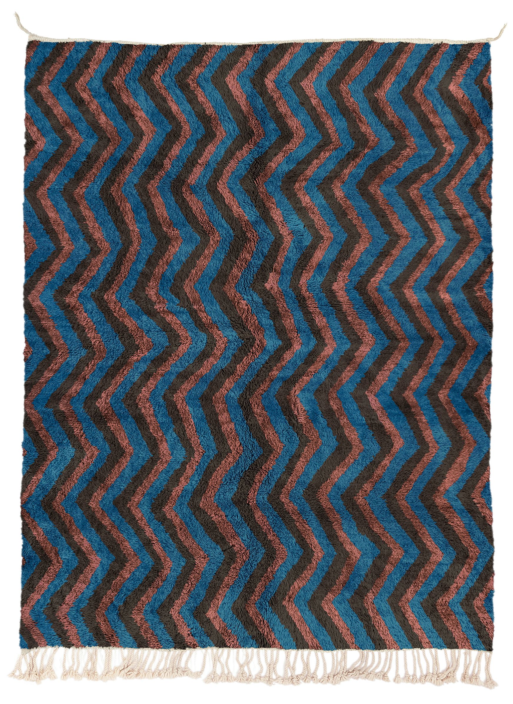 Ayaz Sage Green + Chocolate Brown + Ochre - Beni Rugs