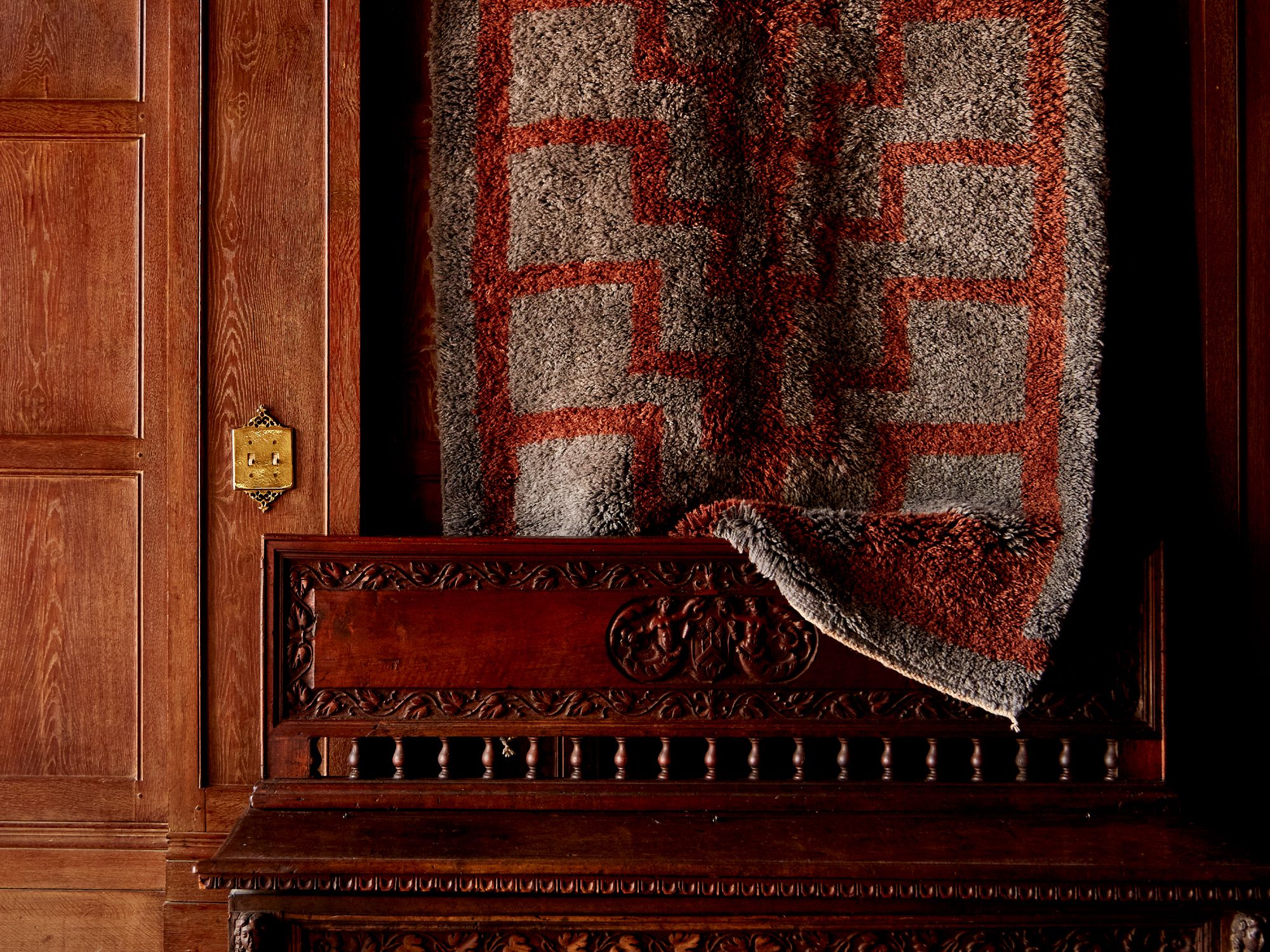 Tulu Nightfall + Oxblood - Beni Rugs