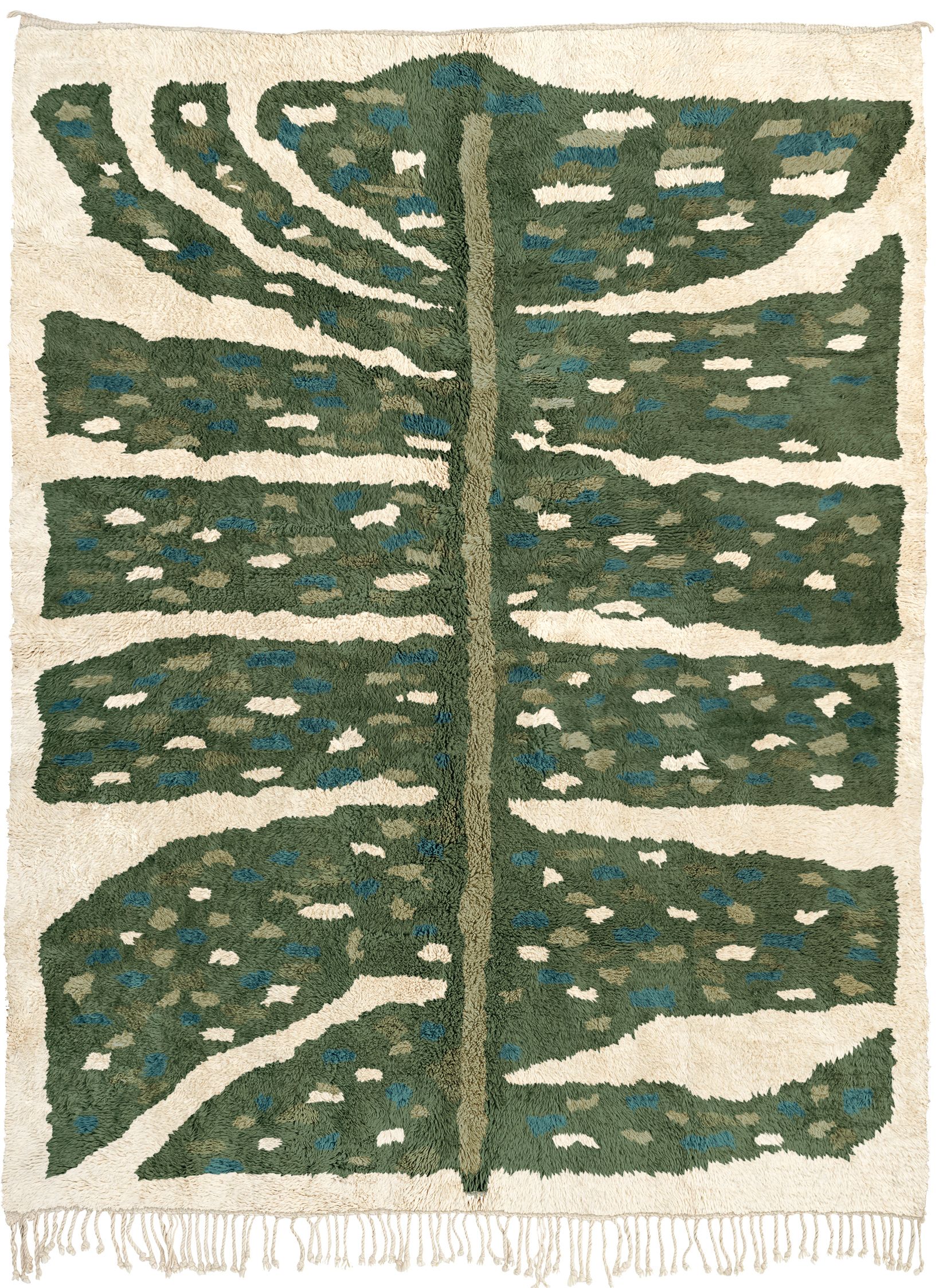 Monstera - Macadamia - Beni Rugs