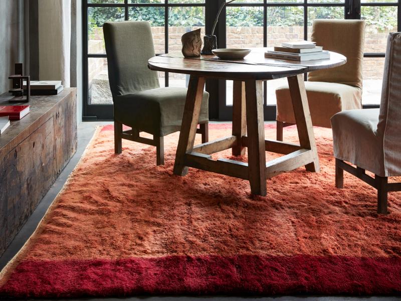 011 rug under table and chairs. 