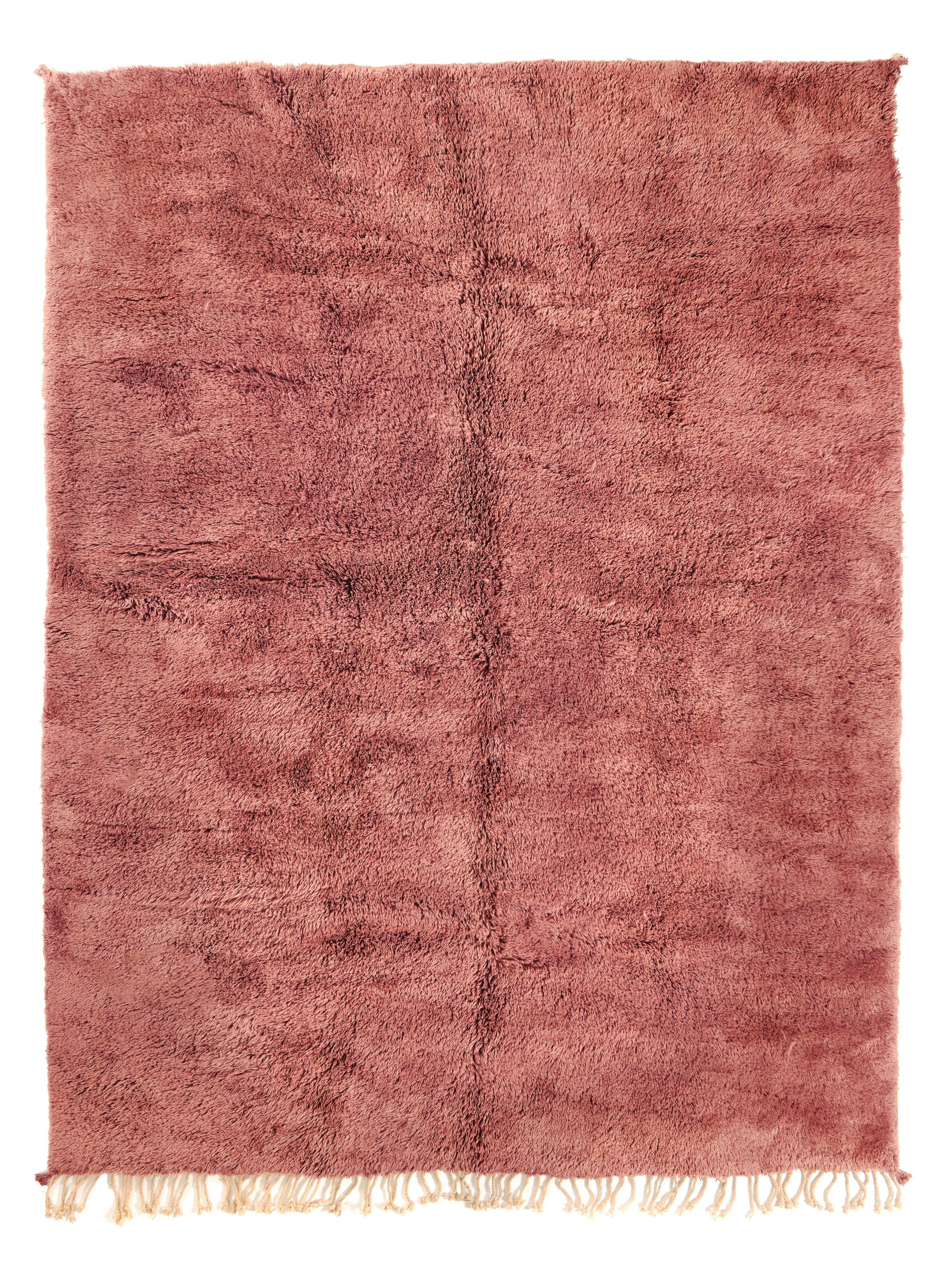 Solid Rinsed Red - Beni Rugs