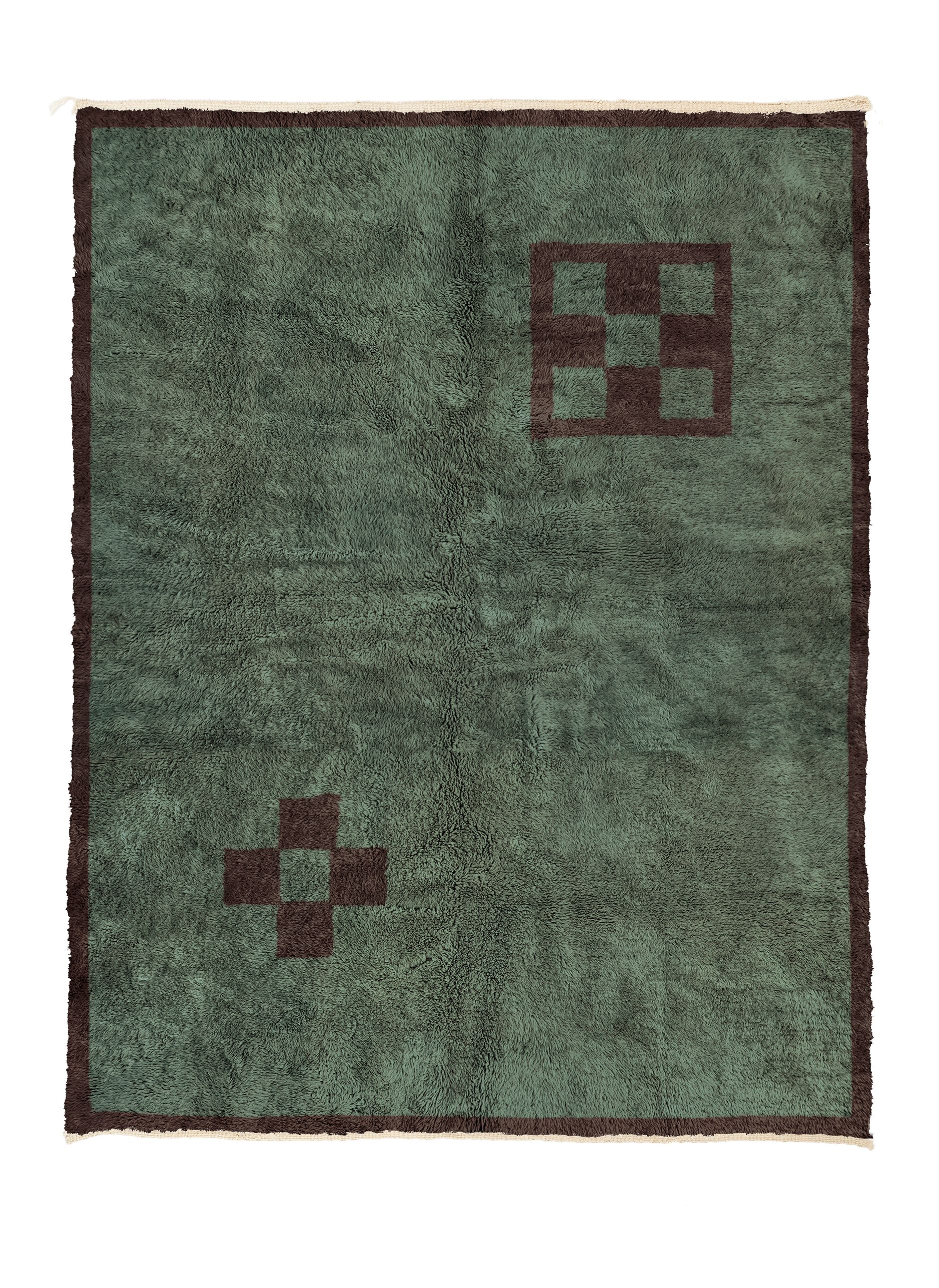 アクセサリー Russet Burbank Burger Rug (Green) Jewel Green Medallion Area Rug 5x8 | At Home