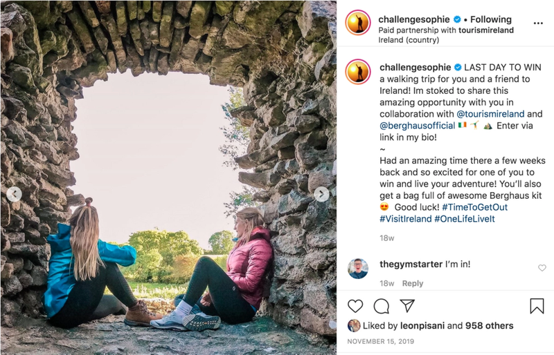 Influencer Tourist Board Promotion for ROI