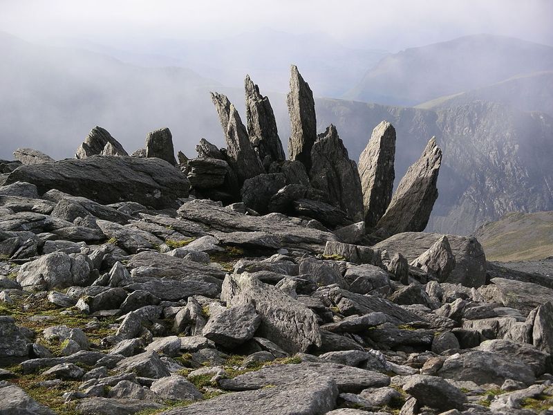 Glyder Fawr mountain wales