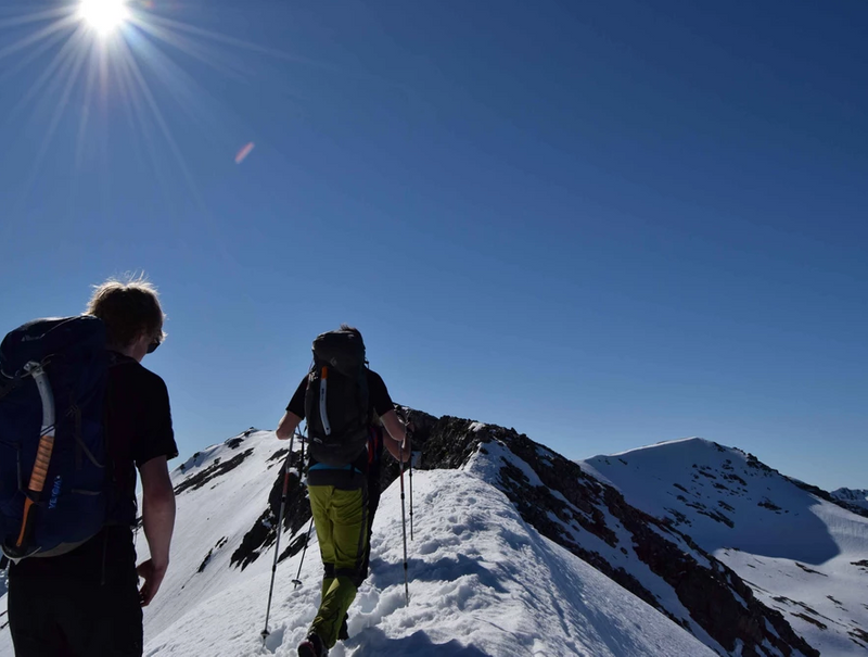 hill walking and mountaineering UK
