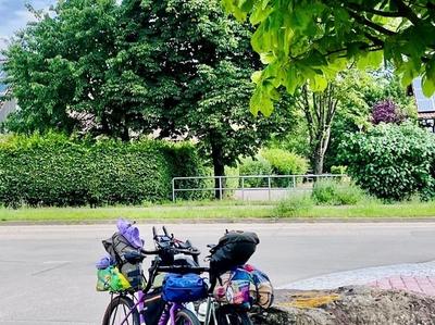 Warmfahren für die Tour de France …