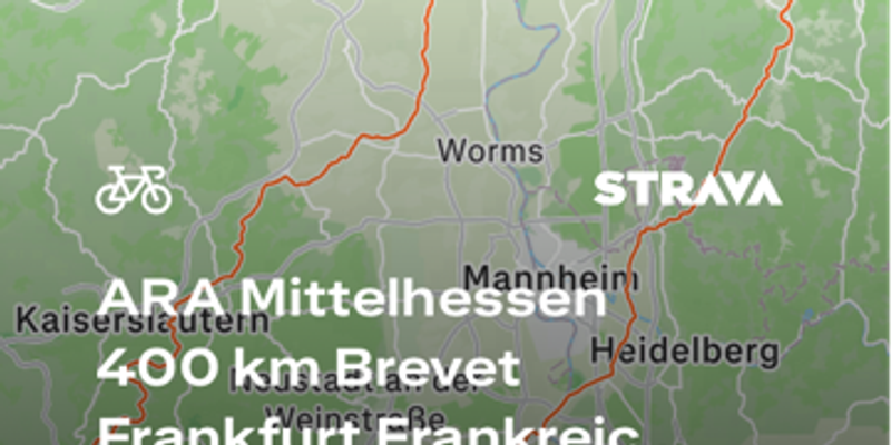 400 km, Frankreich und jede Menge Wetter 