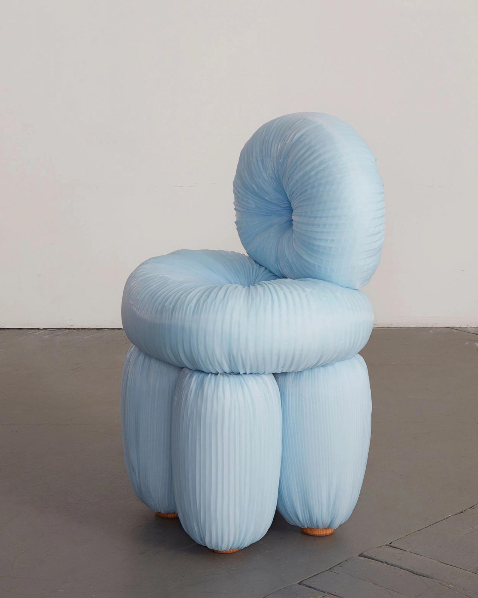 Aengus Chair, Chairs Beyond Right & Wrong, R & Co., NYC 2019. Image Courtesy of the Artist.