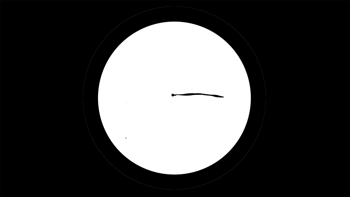 a moving clock