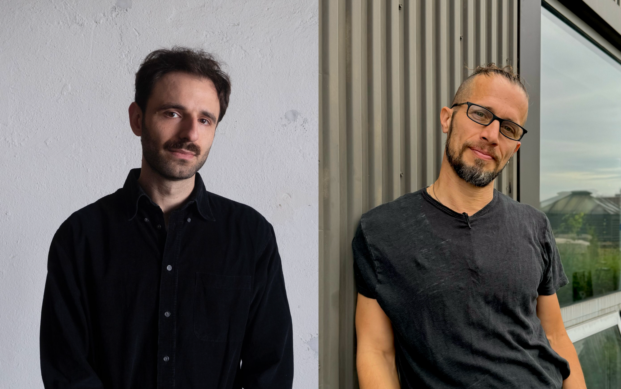 Portrait of Julian Chehirian and D. Graham Burnett