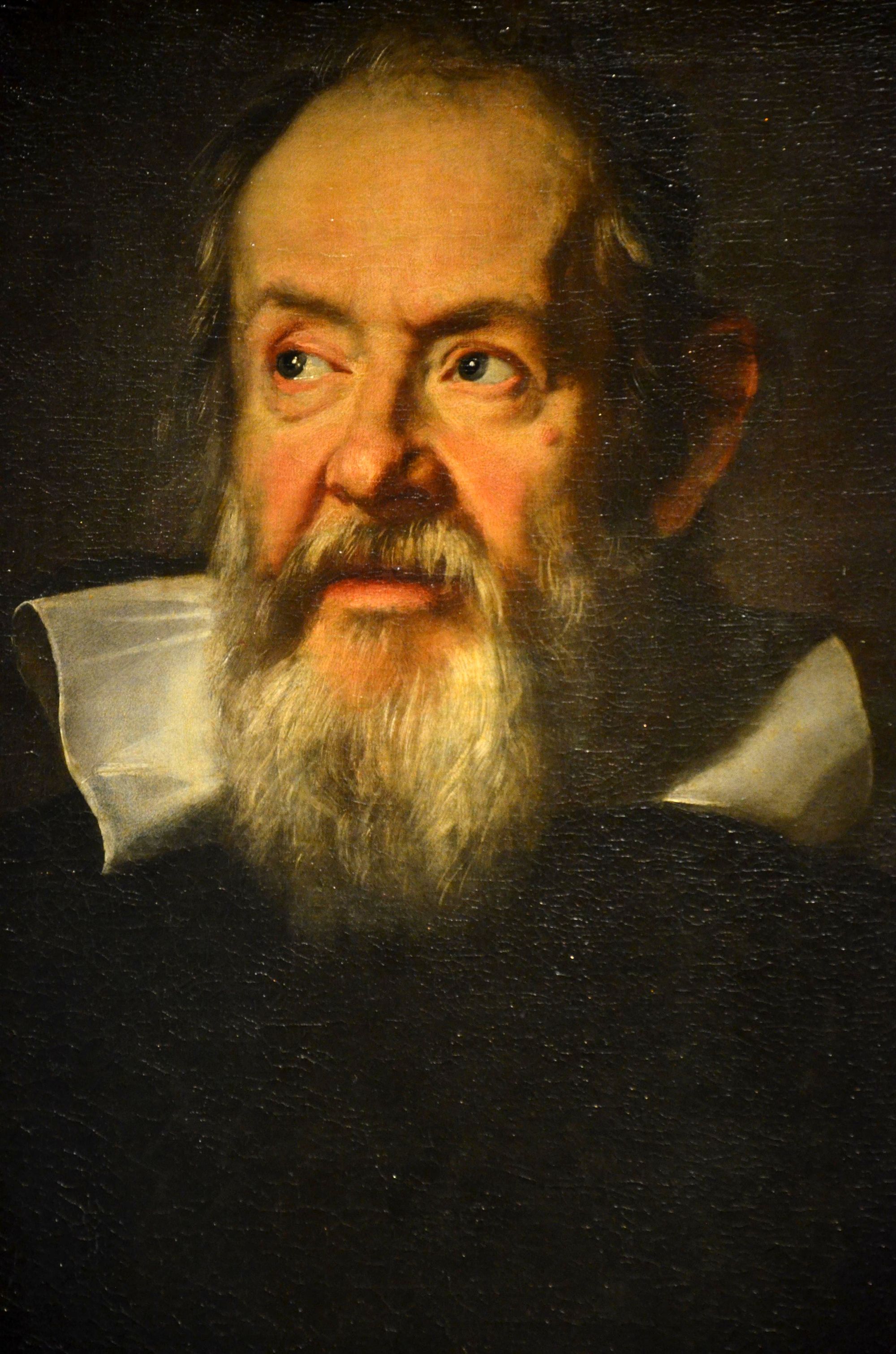 A painting of Galileo