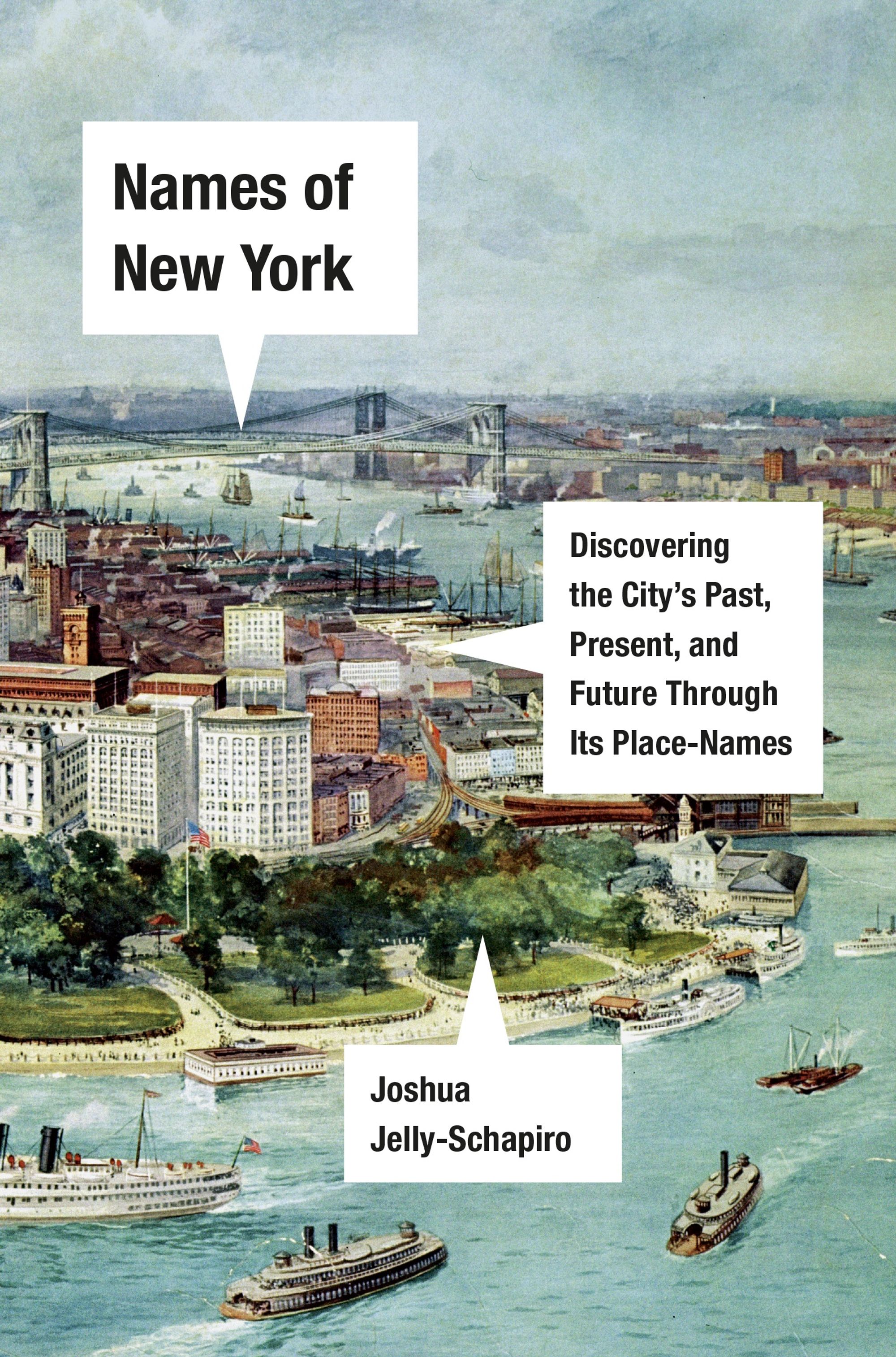Front Cover of book, Names of New York