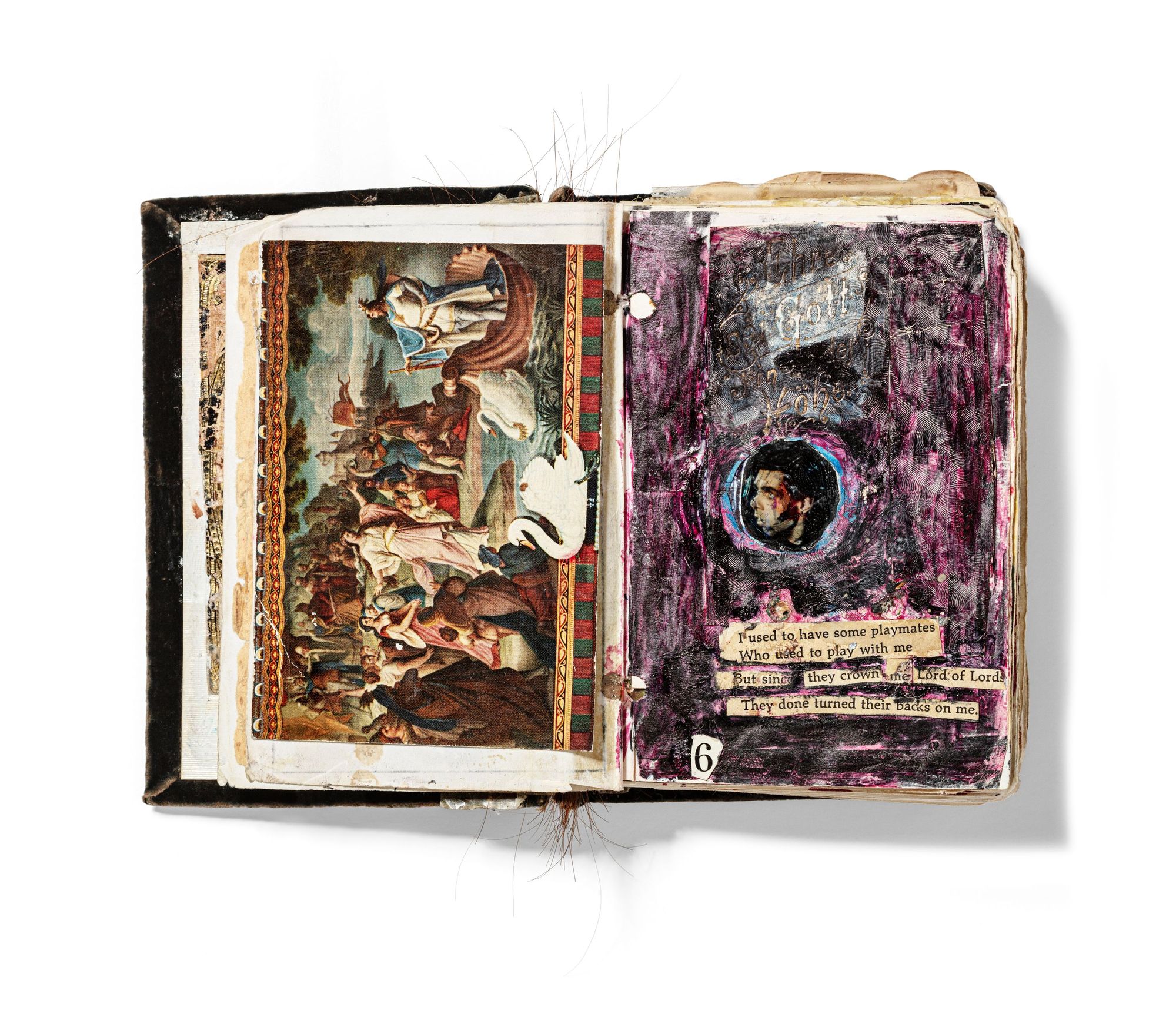 Handmade book by Nick Cave