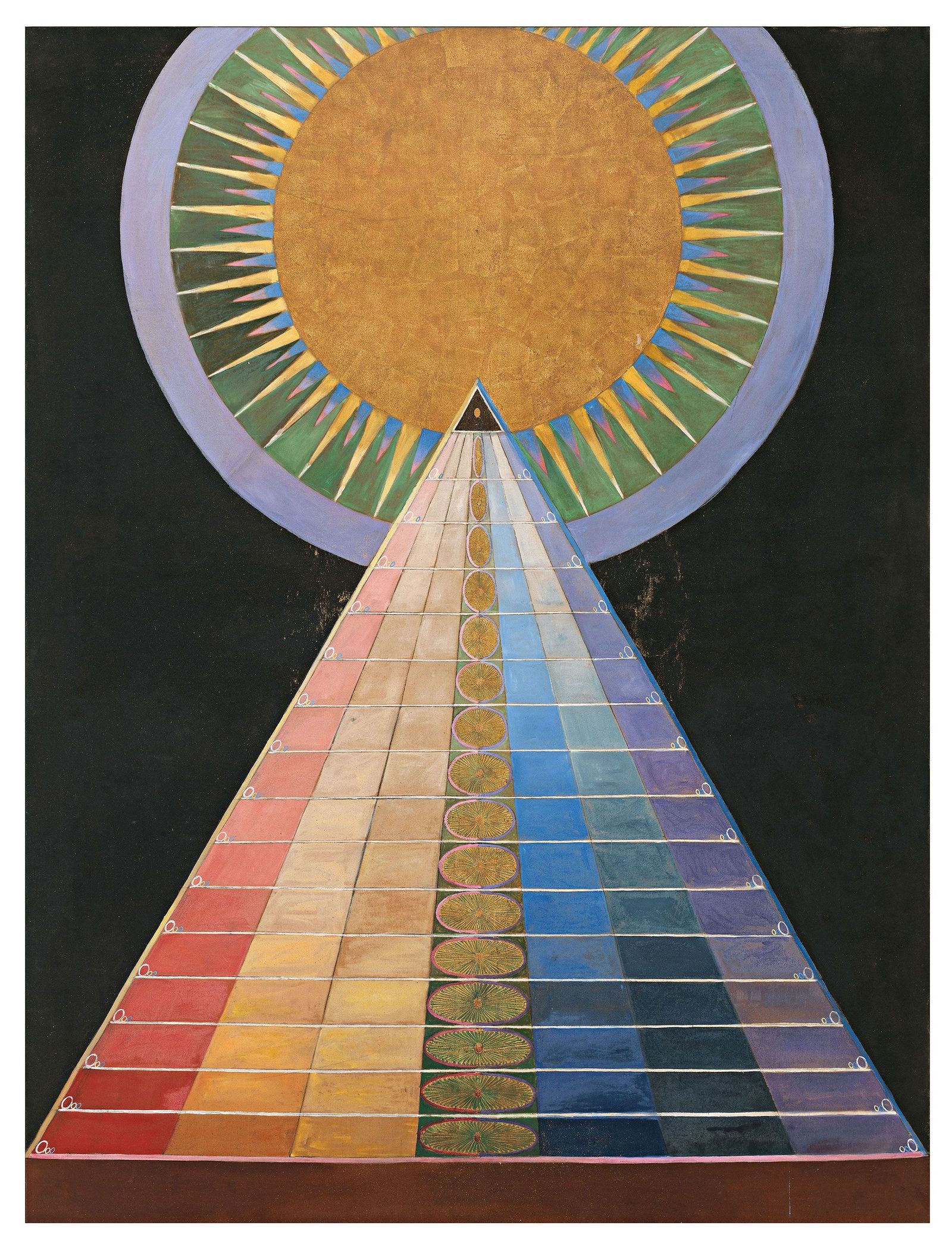 Painting Alter Number 1 by Hilma Af Klimt
