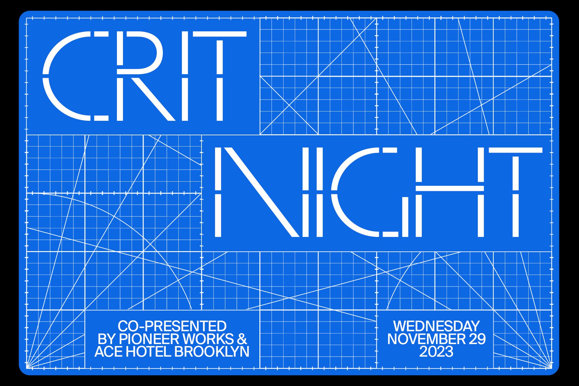 Crit Night at the Ace Hotel Brooklyn