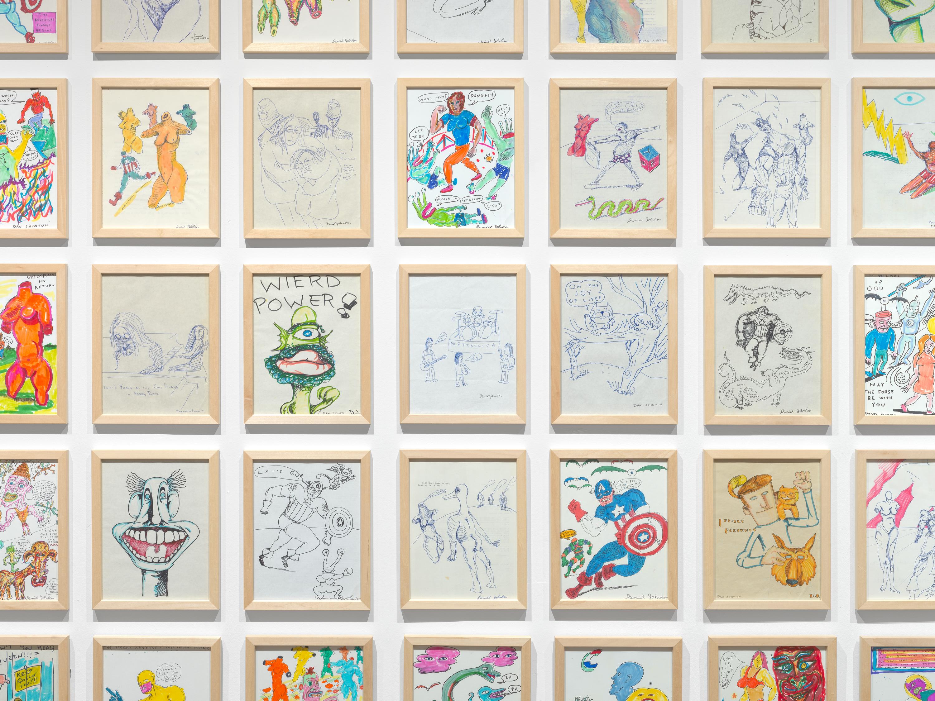 Daniel Johnston: I Think, I Draw, I Am