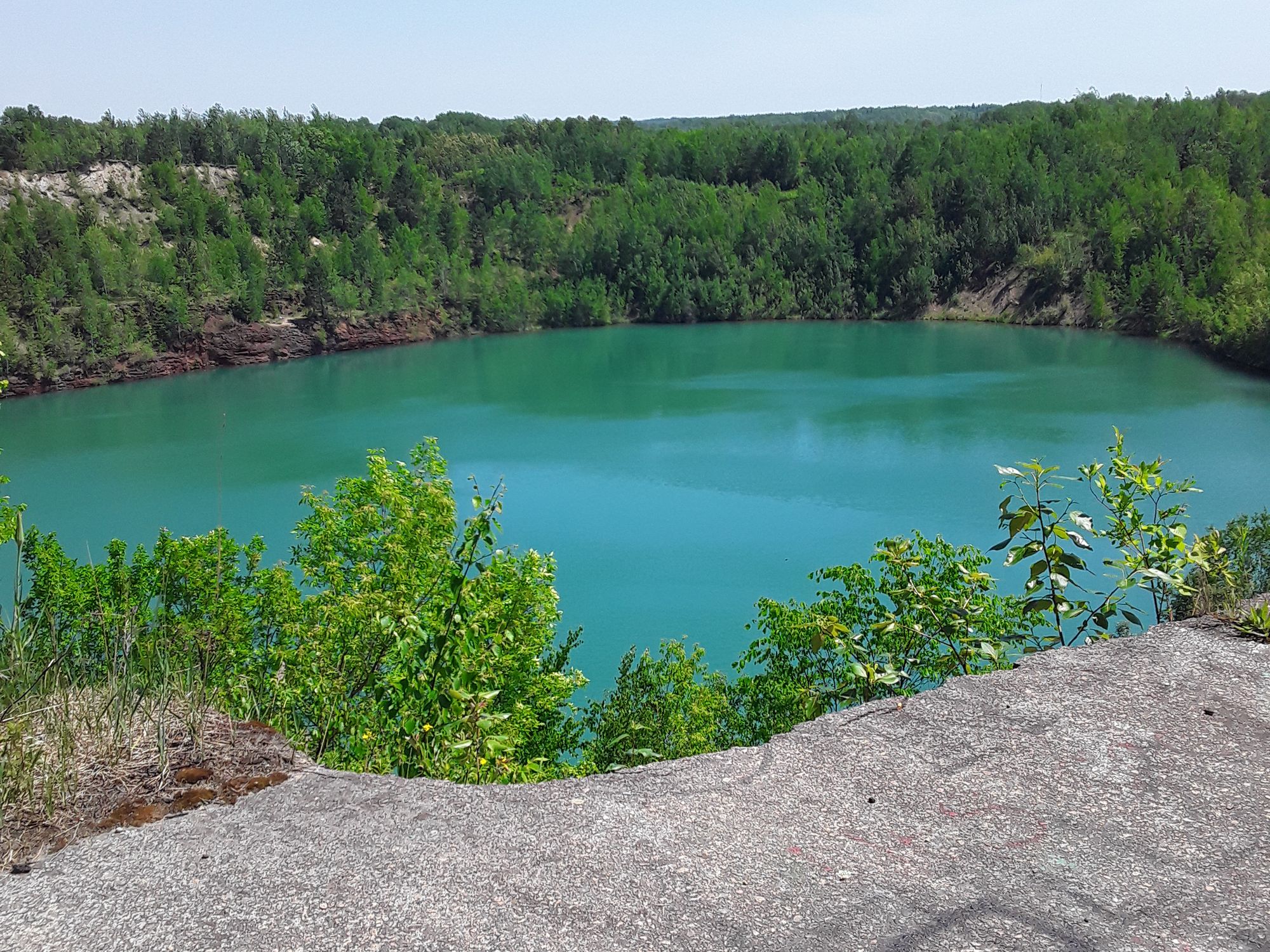 A reservoir overlook