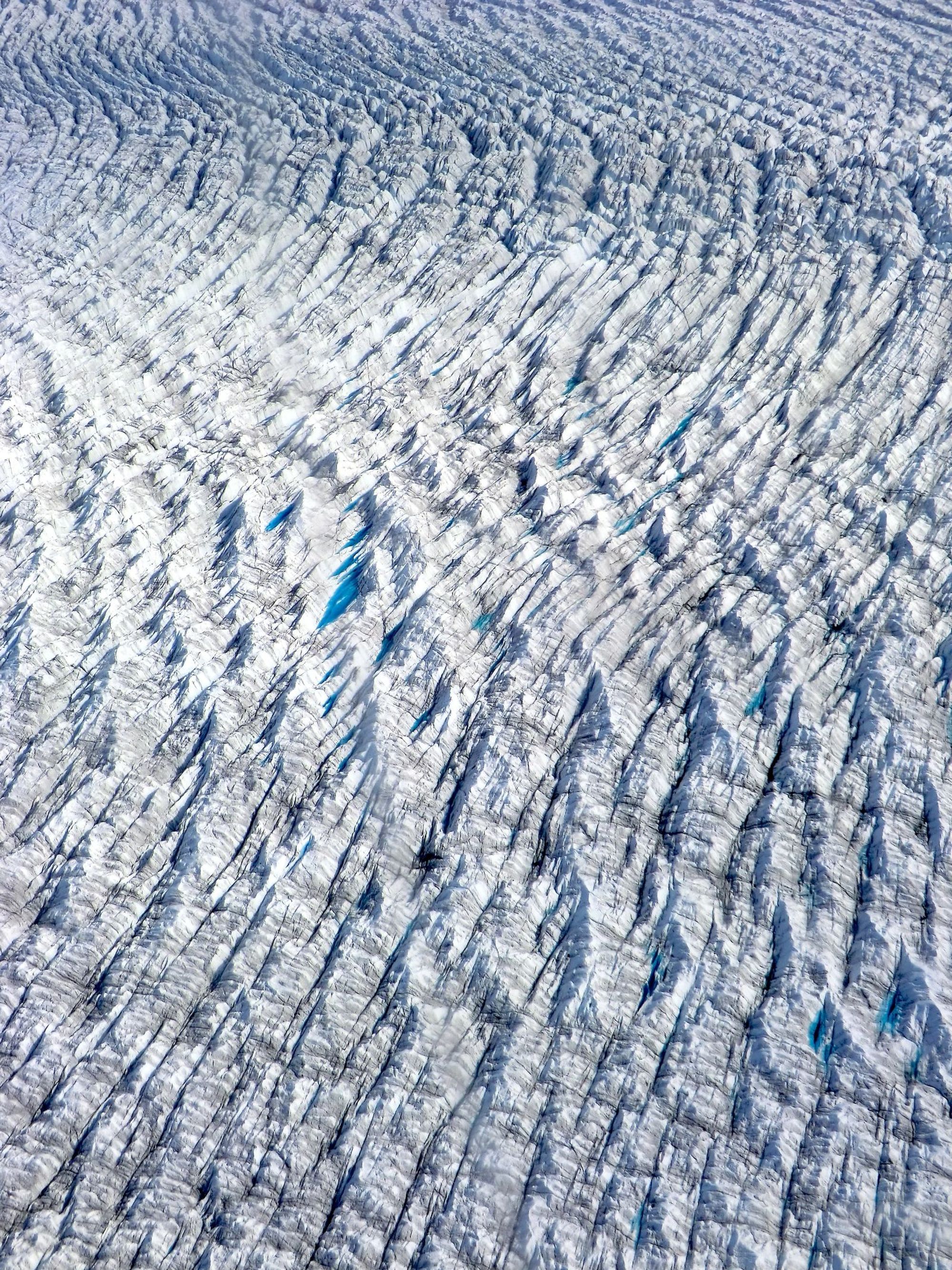 Photo of ice in Greenland.