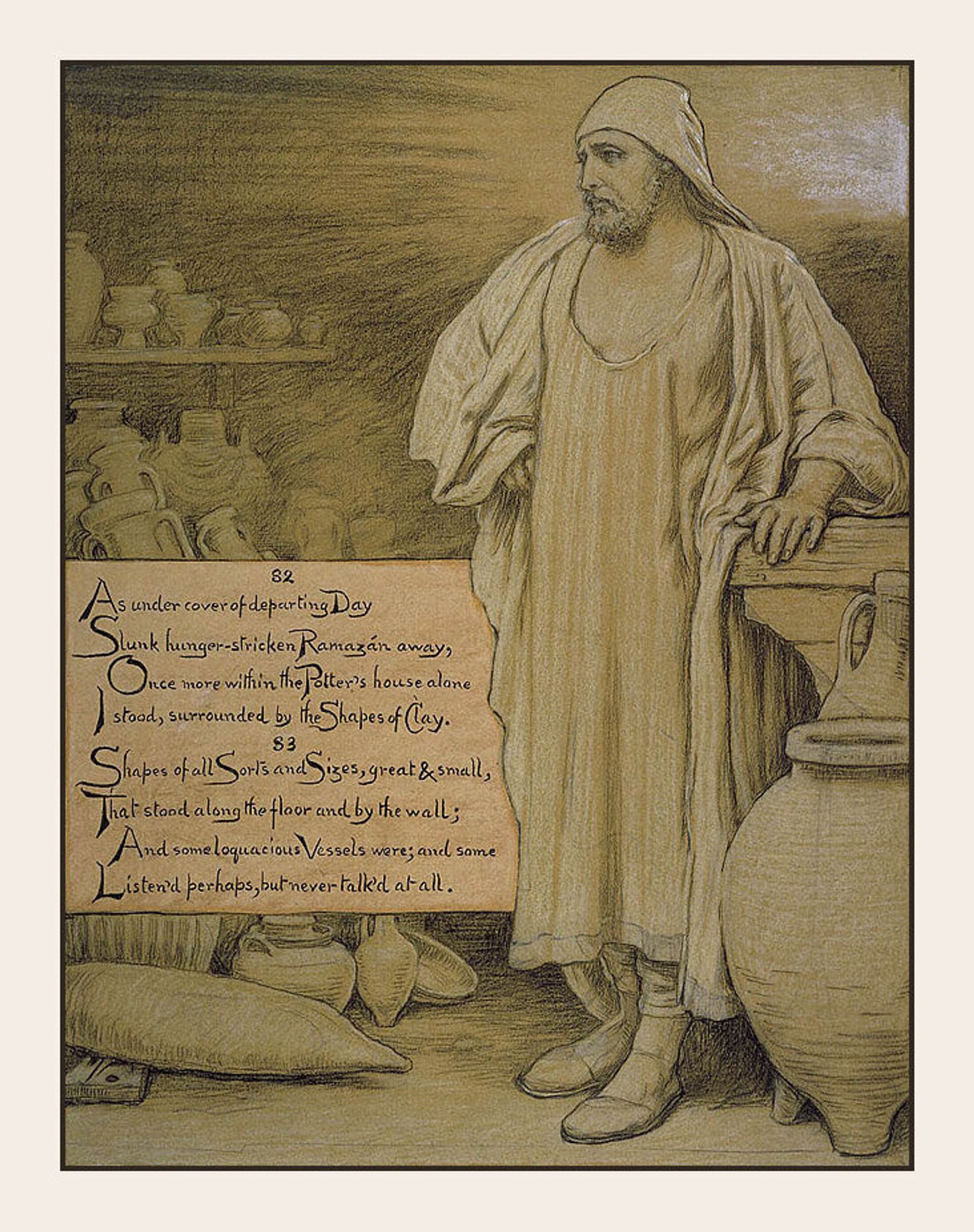 Illustration for Rubáiyát of Omar Khayyám