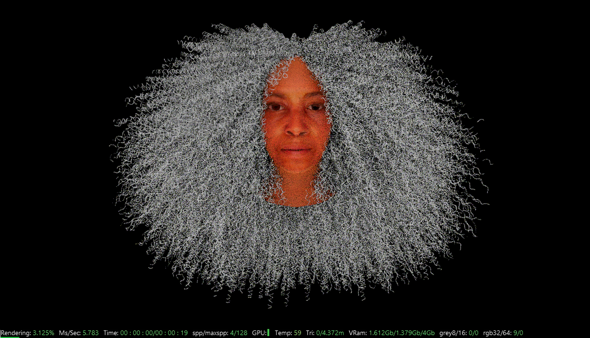 Stephanie Dinkins, Not the Only One becoming embodied, created out of a composite of the women who inform the AI