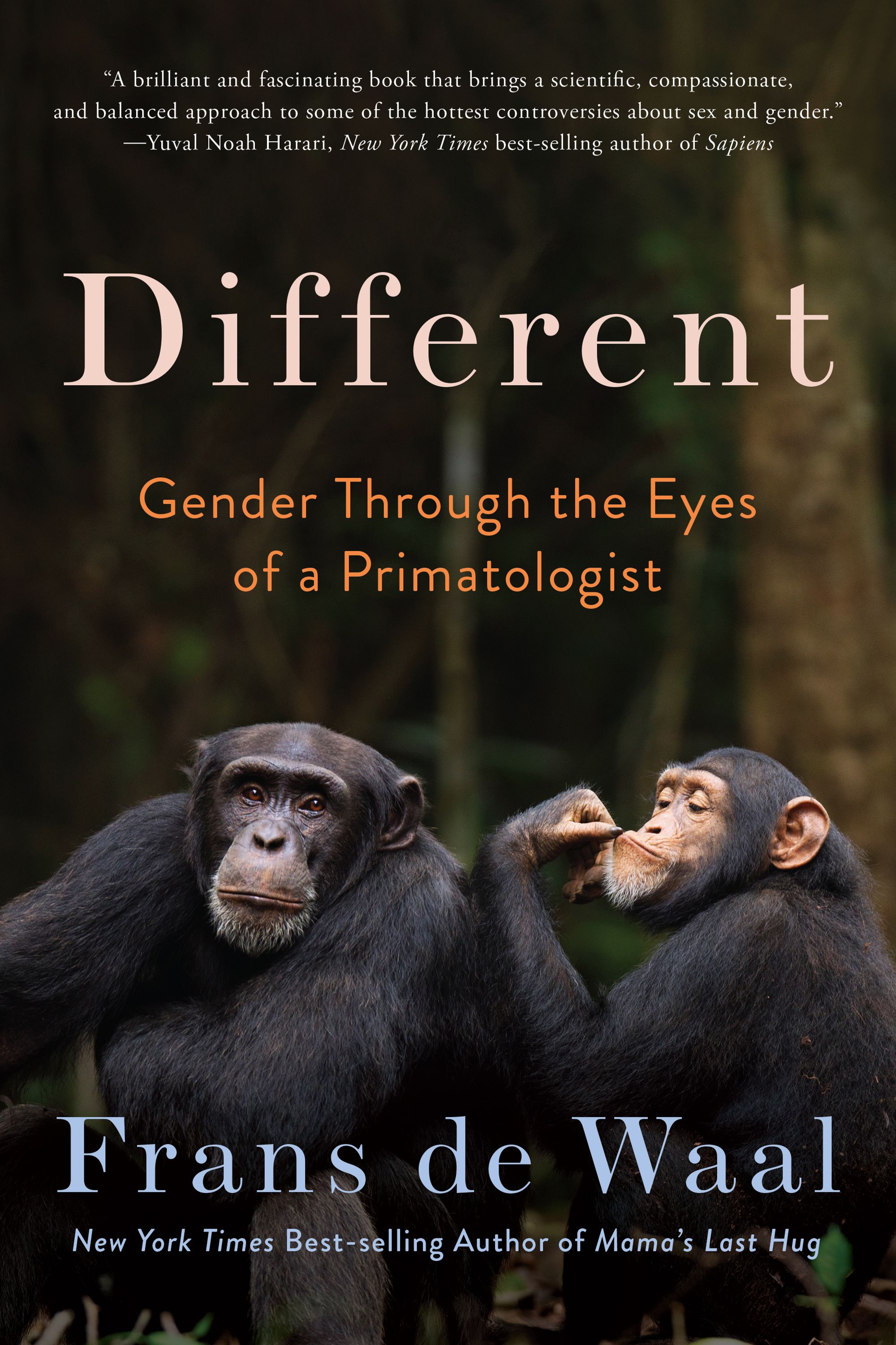 Different: Primatologist Frans de Waal in conversation with Isabella Rossellini