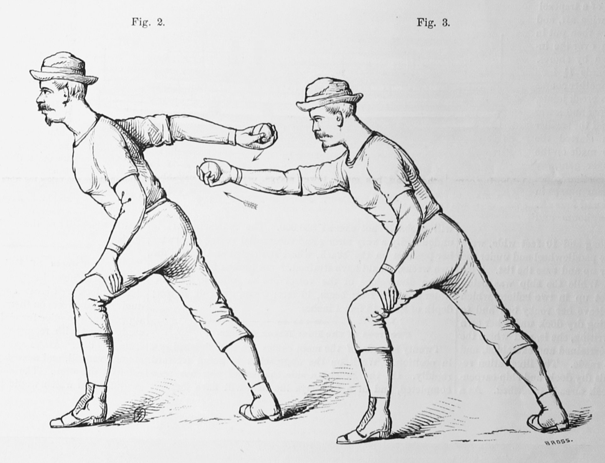 Two line drawings of a man holding a ball, positioned to throw it on a baseball pitch.