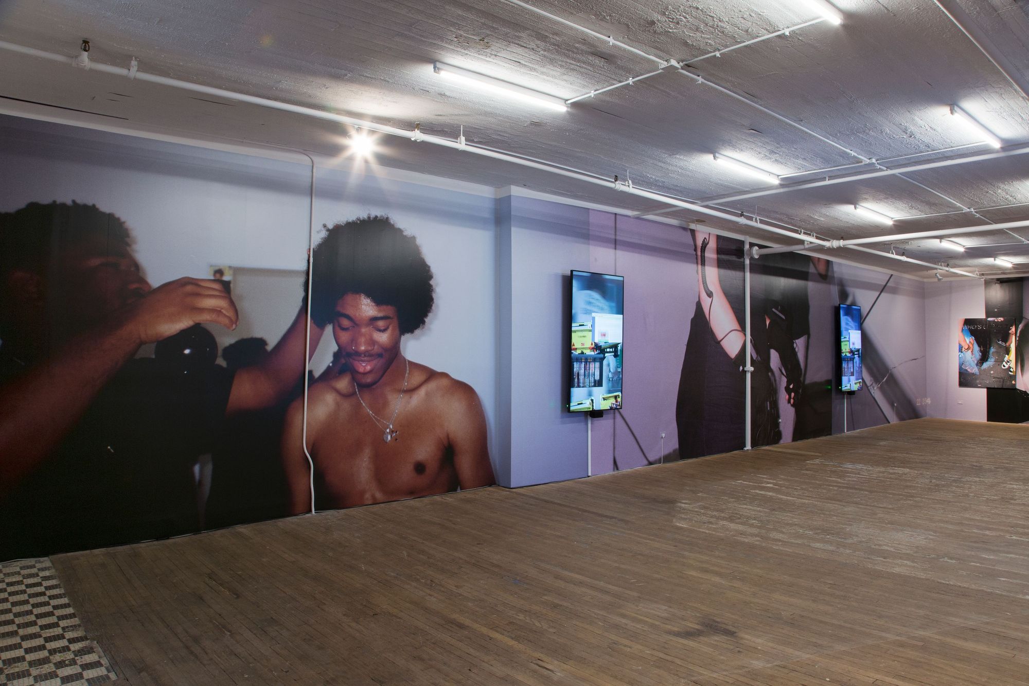 Martine Syms Big Surprise at Bridget Donahue gallery in new york