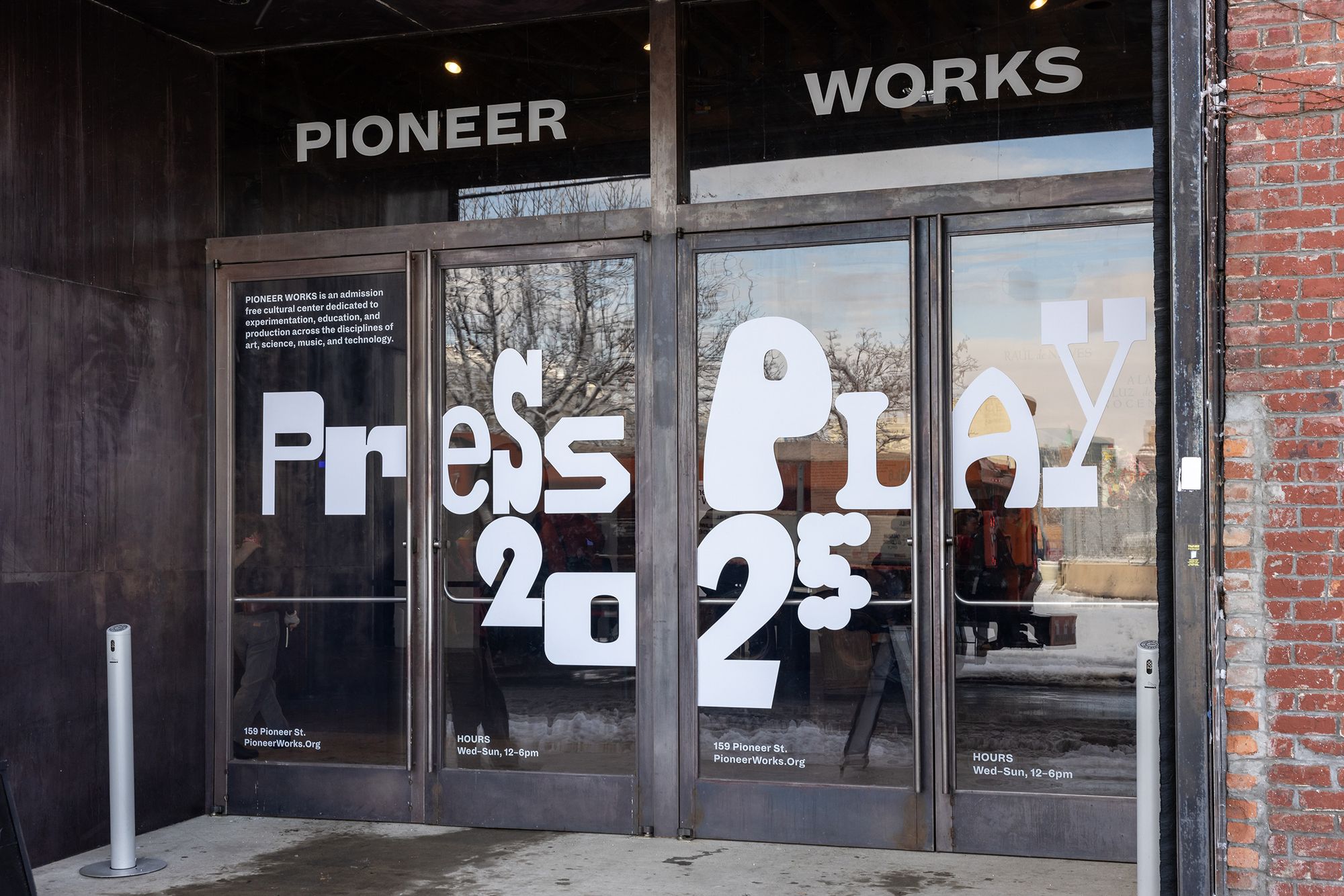 Press Play 2025 main entrance