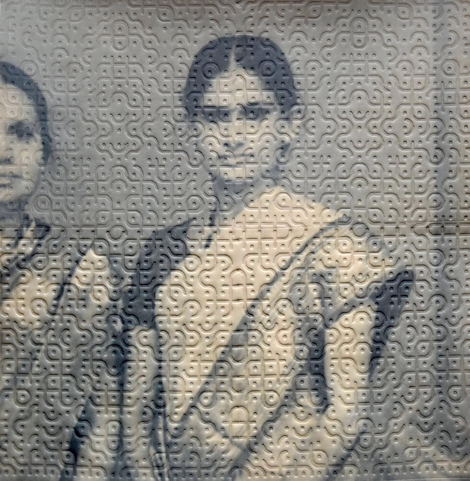 Black and white portrait of Akkapeddi's grandmother.