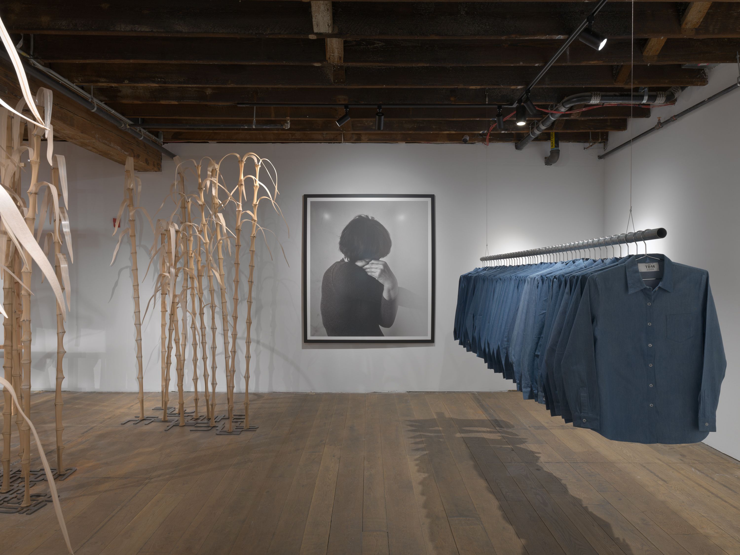 Installation view of The Endless Garment