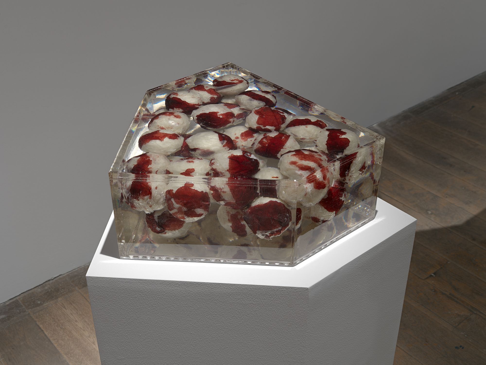 Baseball baseplate made of resin.