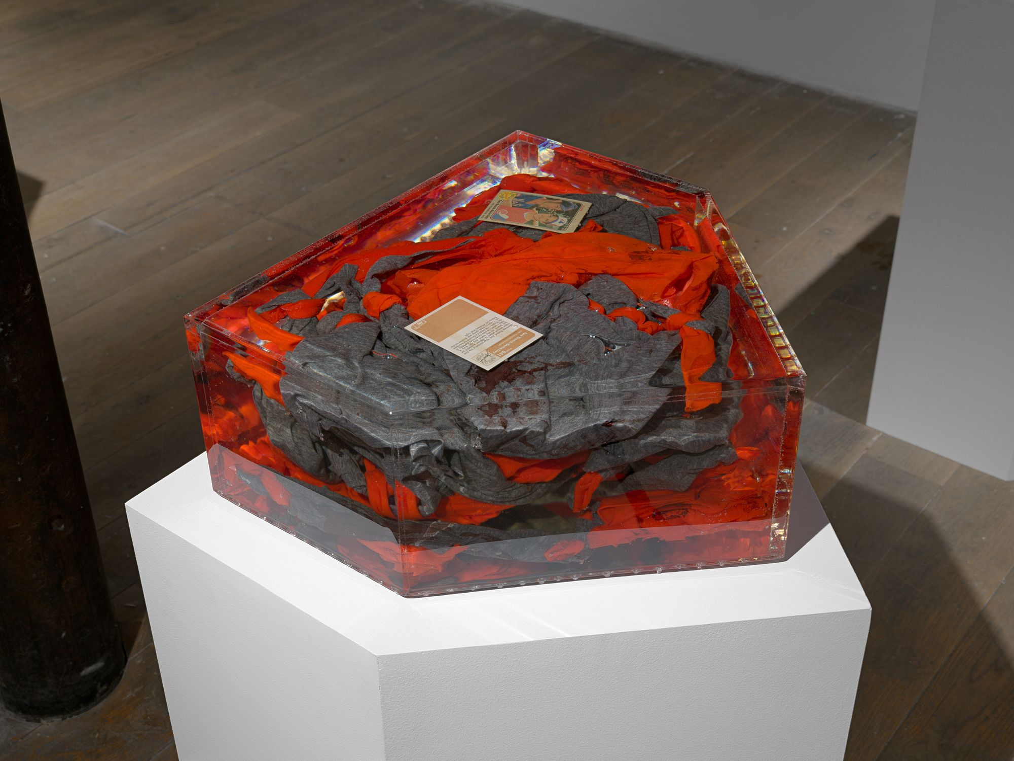 Baseball baseplate made out of resin.