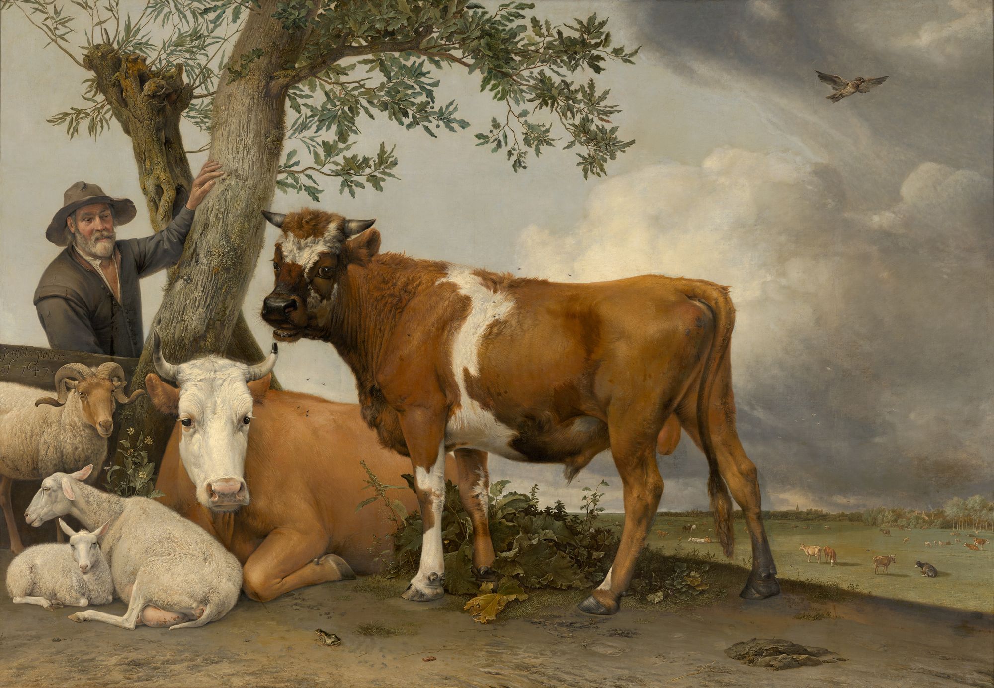 Painting The Cow, by Paulus Potter