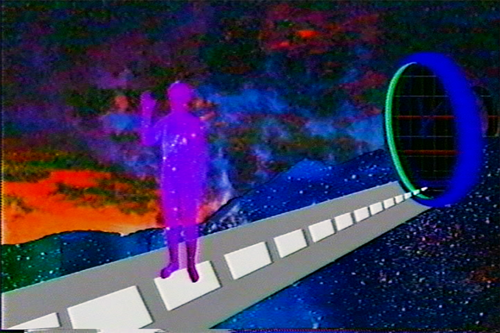 Video still from "Looking Forward Thru Time" 01 of 19, 2020