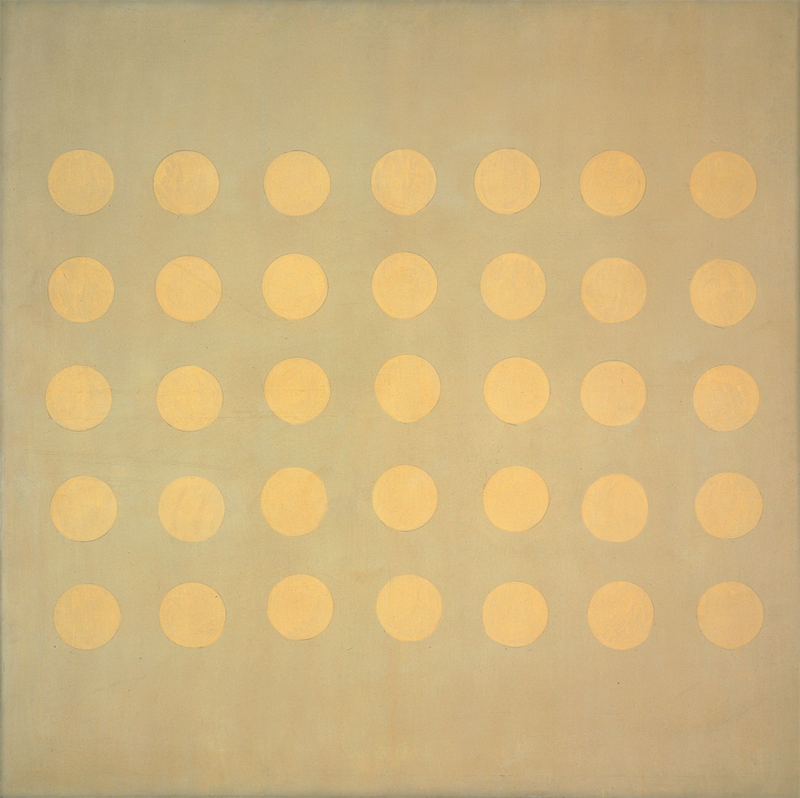 Painting Starlight, by Agnes Martin