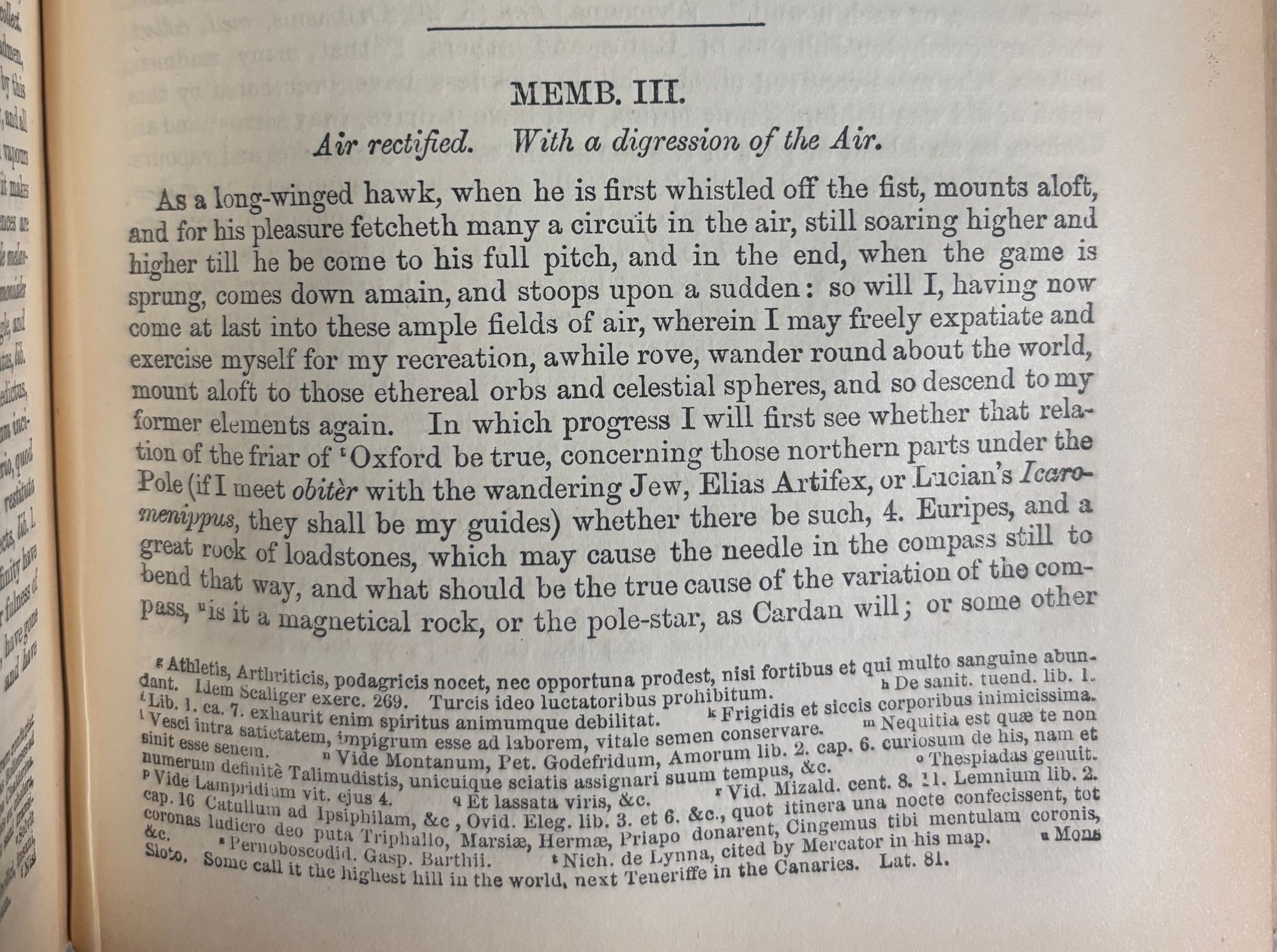 Open page of a book.
