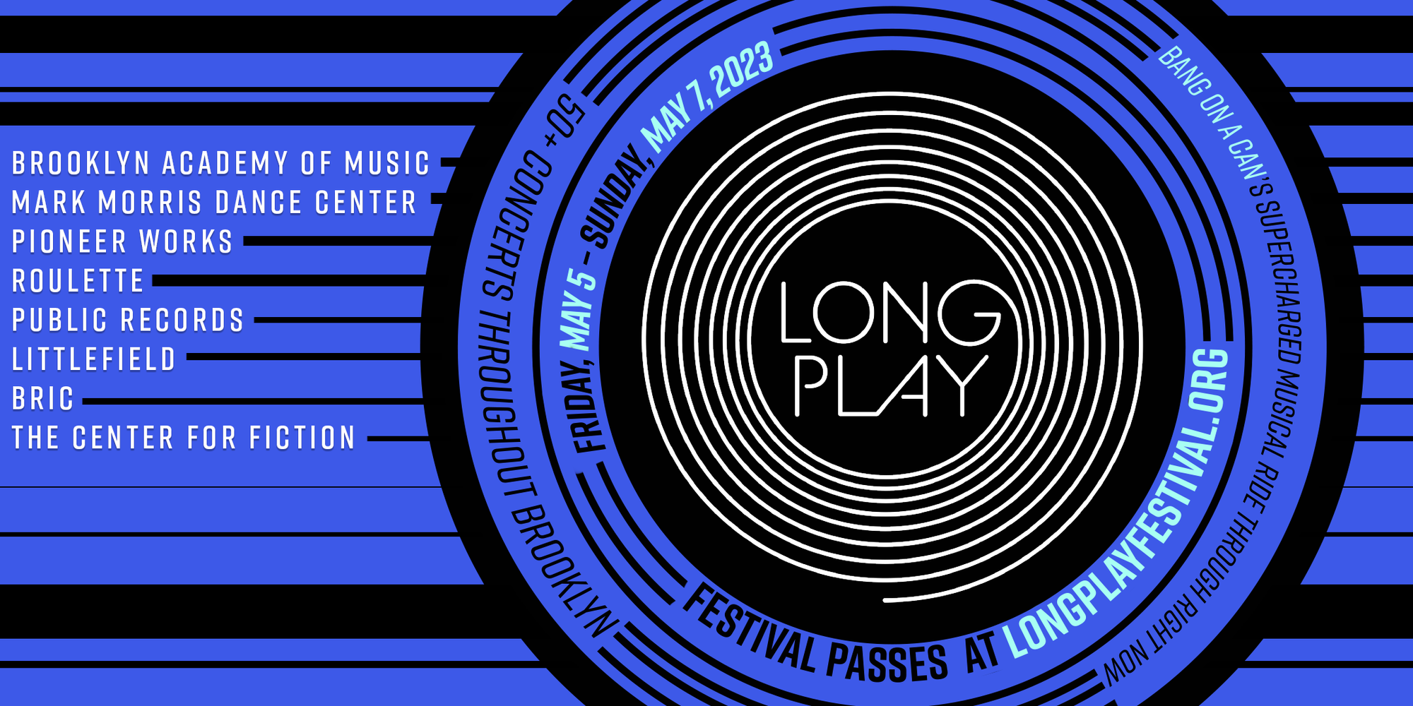 Long Play Festival poster