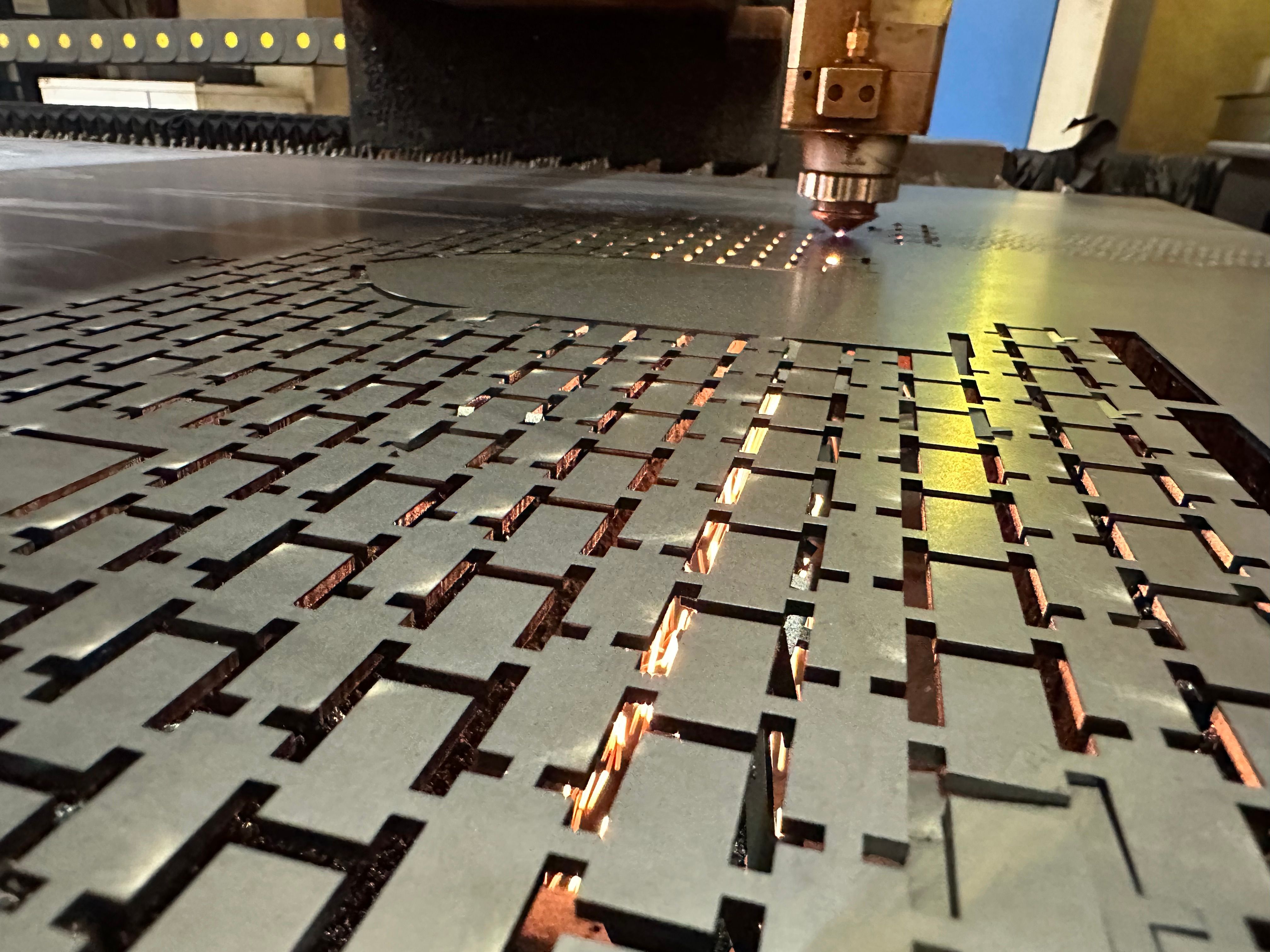 Cięcie laserem blach