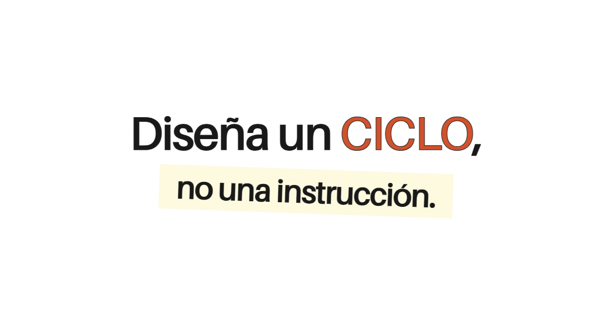 Plantilla para diseñar tu primer loop: cómo la IA actúa, evalúa y mejora sin que intervengas en cada vuelta