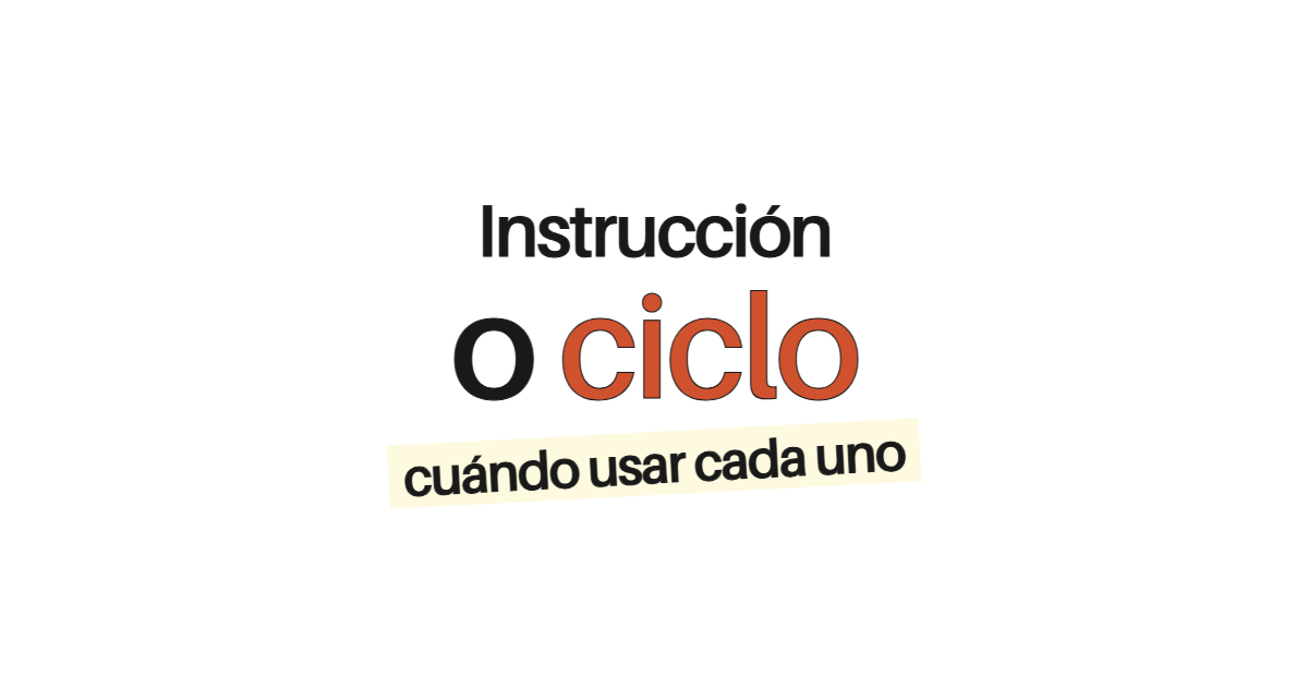 Checklist: cuándo diseñar un loop de IA y cuándo una instrucción bien escrita es suficiente