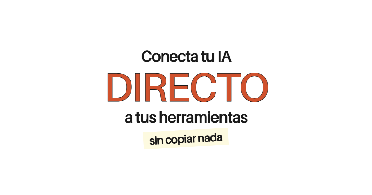 Tu primer flujo conectado con MCP: cómo darle a Claude acceso directo a tus herramientas