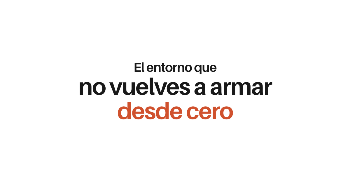Semana 2 completa: el entorno que no vuelves a armar desde cero