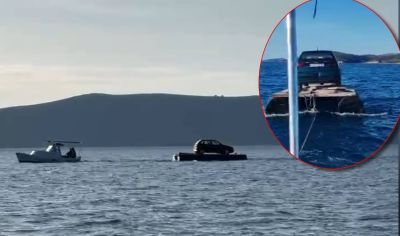 Nadrealan video prijevoza između dalmatinskih otoka - Lakše je bilo sklepati teglenicu, nego platiti trajekt...